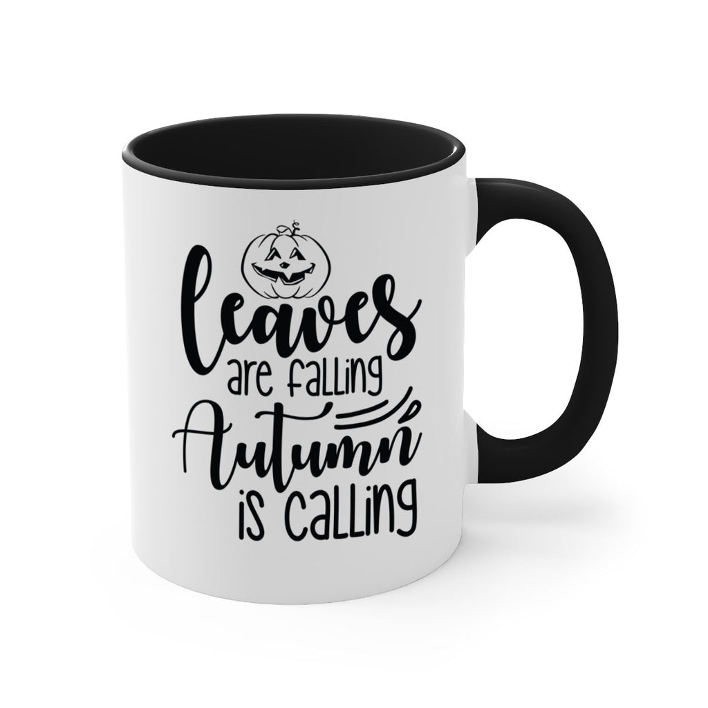 Leaves Are Falling Autumn Is Calling 393#- fall-Mug / Coffee Cup