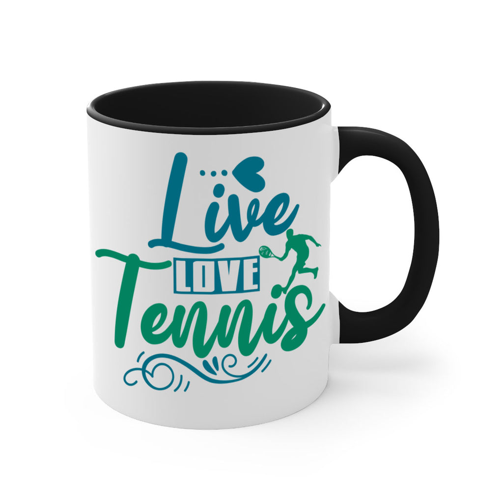 Live Love Tennis 816#- tennis-Mug / Coffee Cup