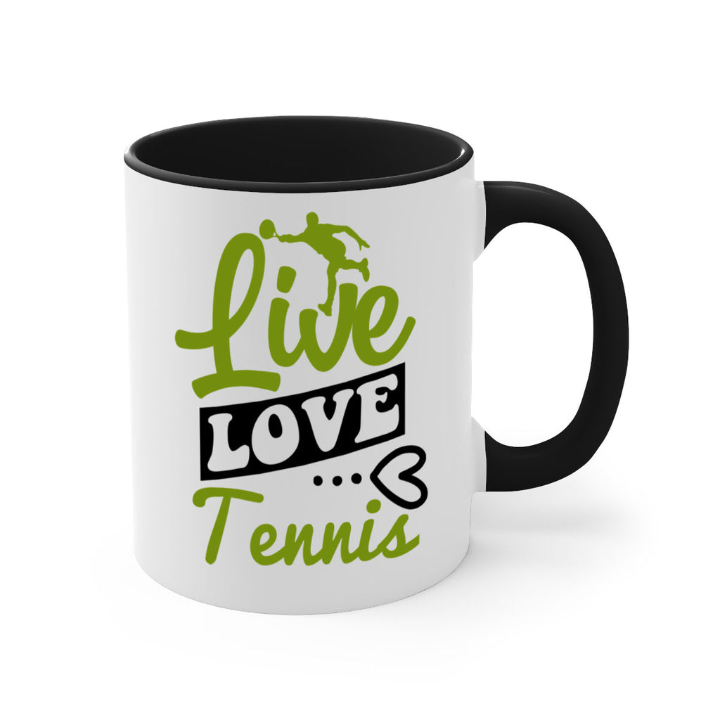 Live Love Tennis 829#- tennis-Mug / Coffee Cup