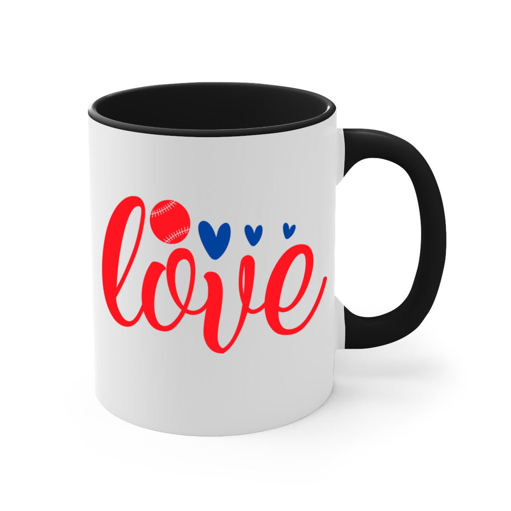 Love 2052#- baseball-Mug / Coffee Cup