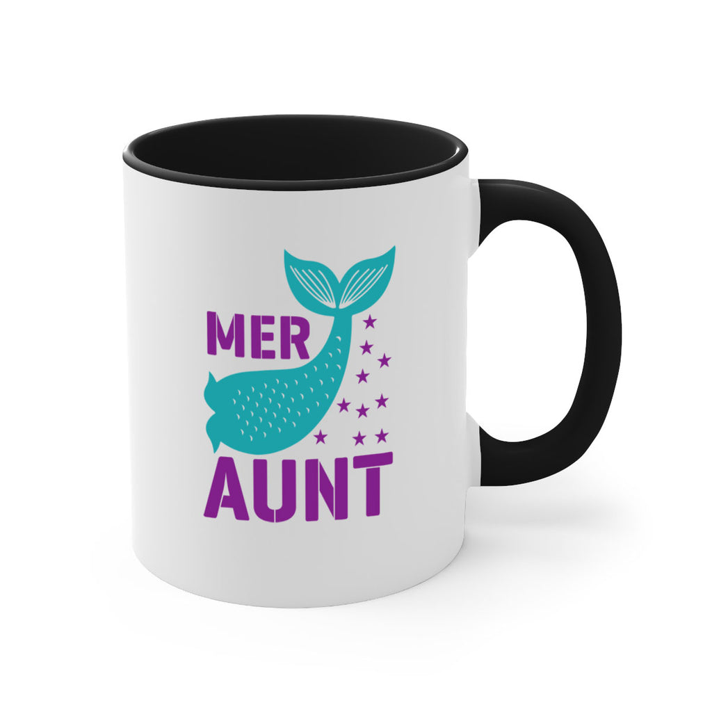 Mer Aunt 319#- mermaid-Mug / Coffee Cup