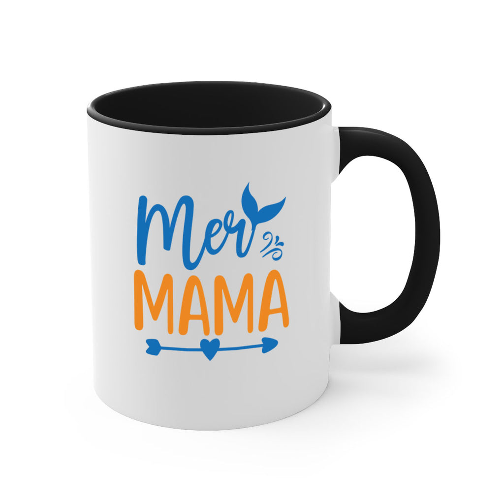 Mer Mama 330#- mermaid-Mug / Coffee Cup