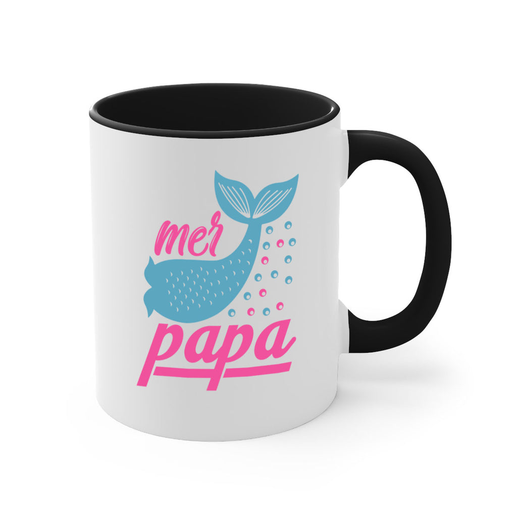 Mer Papa 344#- mermaid-Mug / Coffee Cup