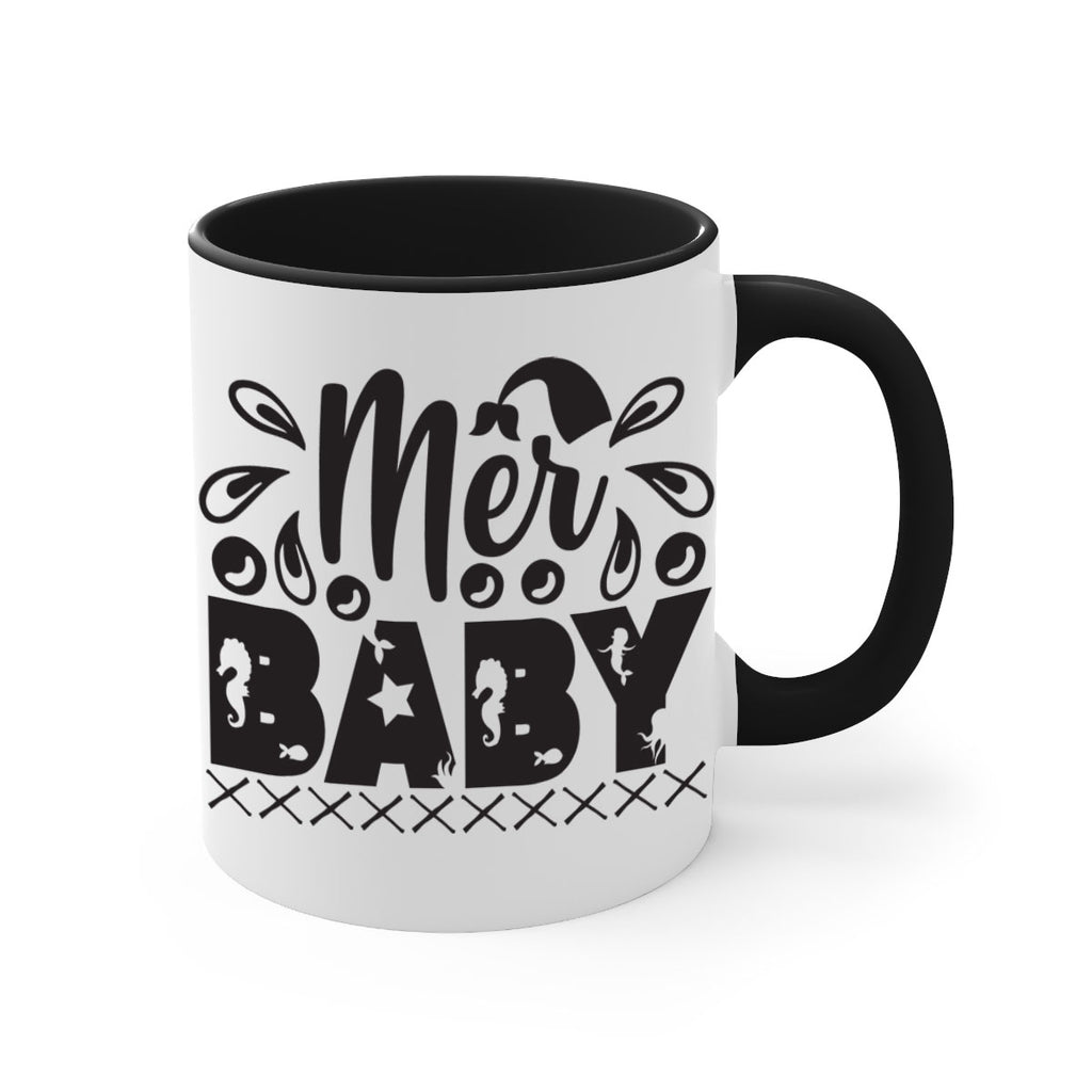 Mer baby 348#- mermaid-Mug / Coffee Cup