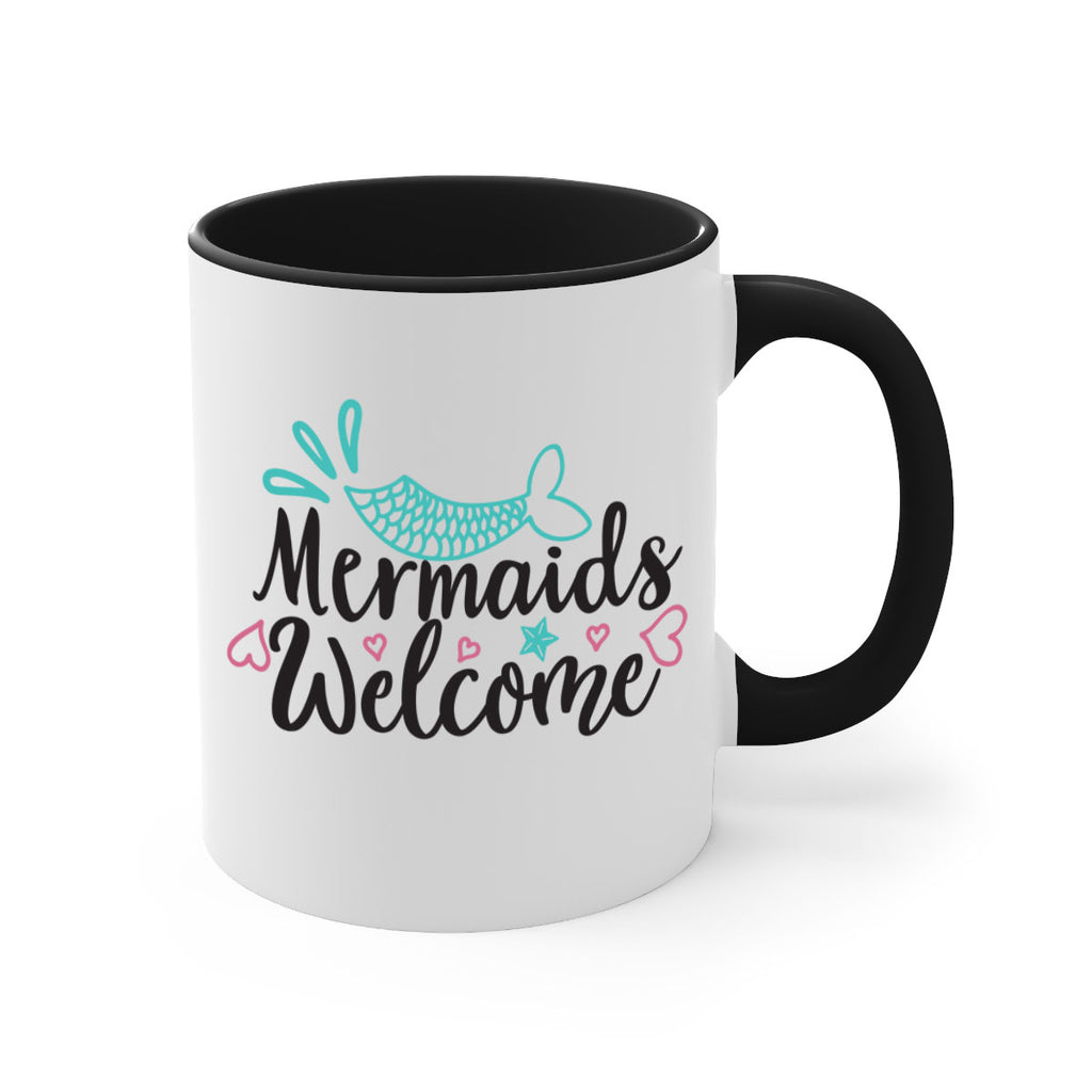 Mermaids Welcome 474#- mermaid-Mug / Coffee Cup