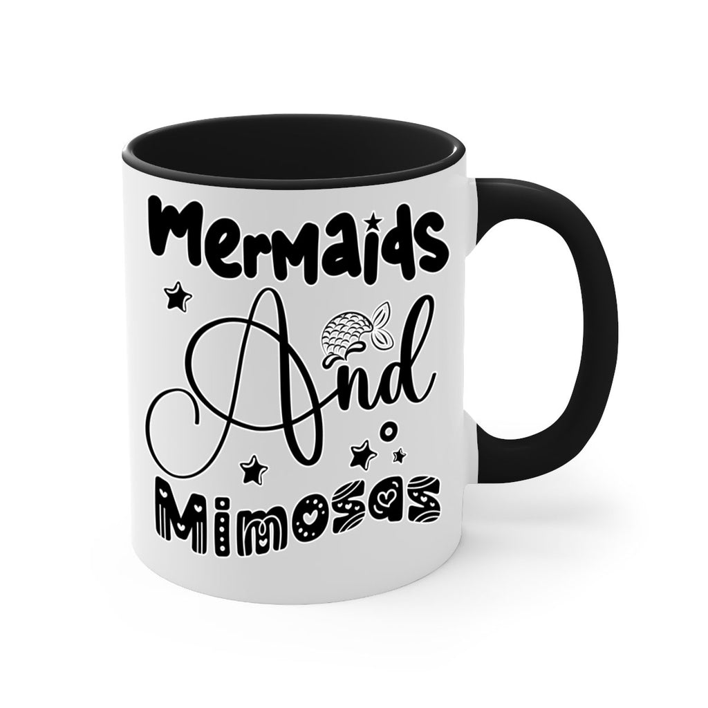 Mermaids and Mimosas 475#- mermaid-Mug / Coffee Cup