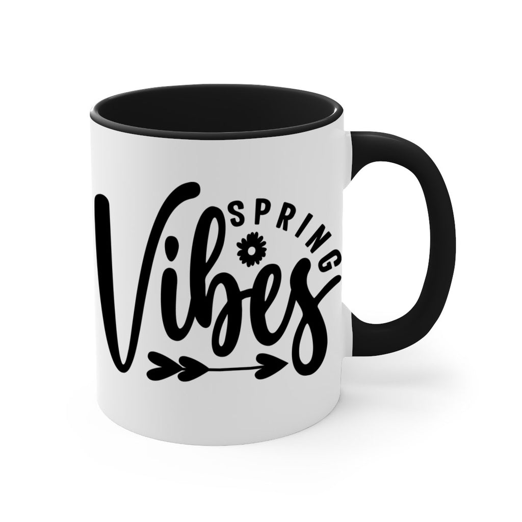 Spring Vibes478#- spring-Mug / Coffee Cup