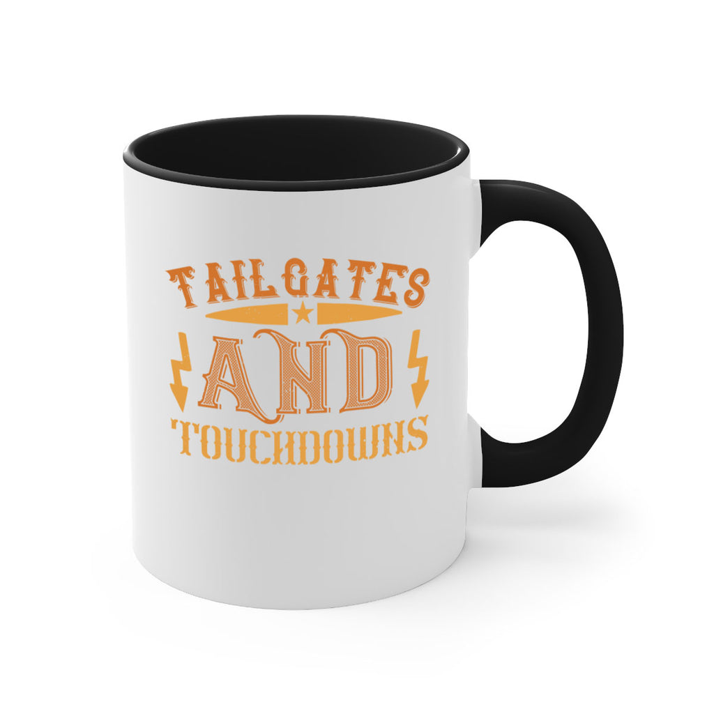 Tailgatege and touchdowns 370#- football-Mug / Coffee Cup