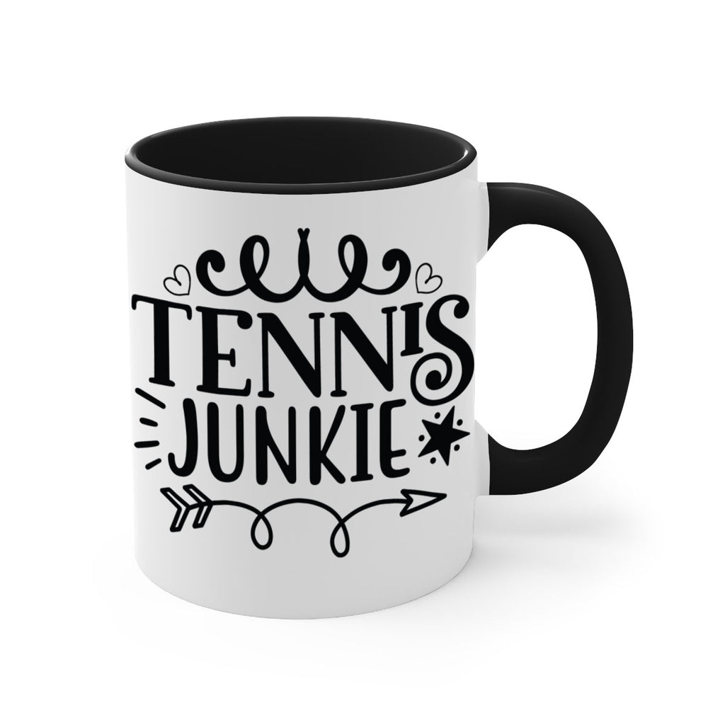 Tennis junkie 266#- tennis-Mug / Coffee Cup