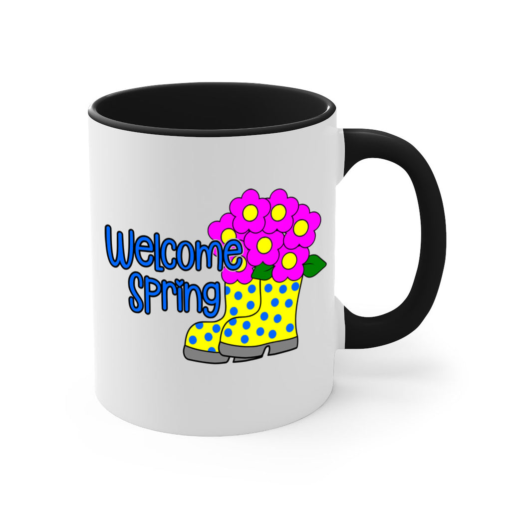 Welcome Spring rainboots page577#- spring-Mug / Coffee Cup