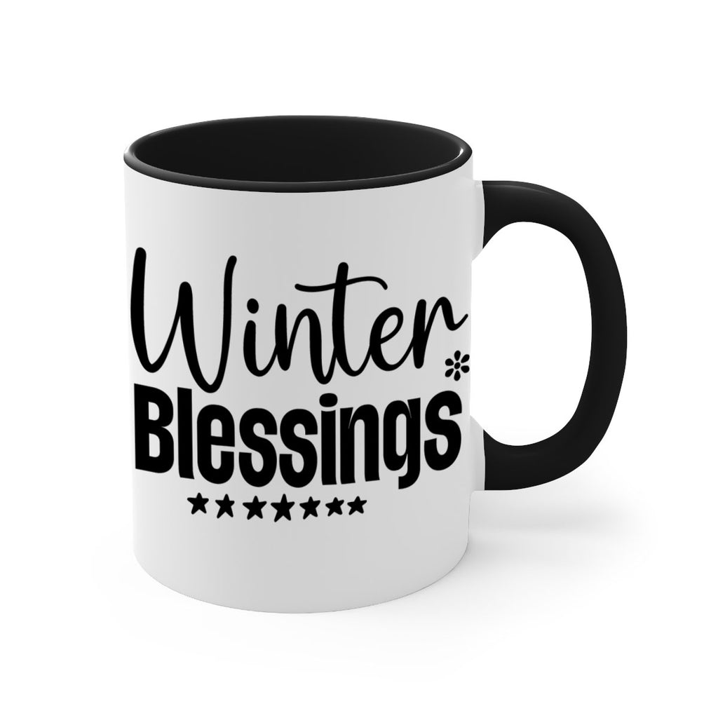 Winter Blessings497#- winter-Mug / Coffee Cup