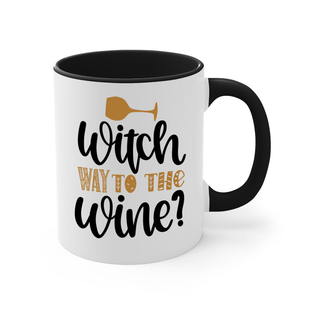 Witch Way to the Wine 651#- fall-Mug / Coffee Cup