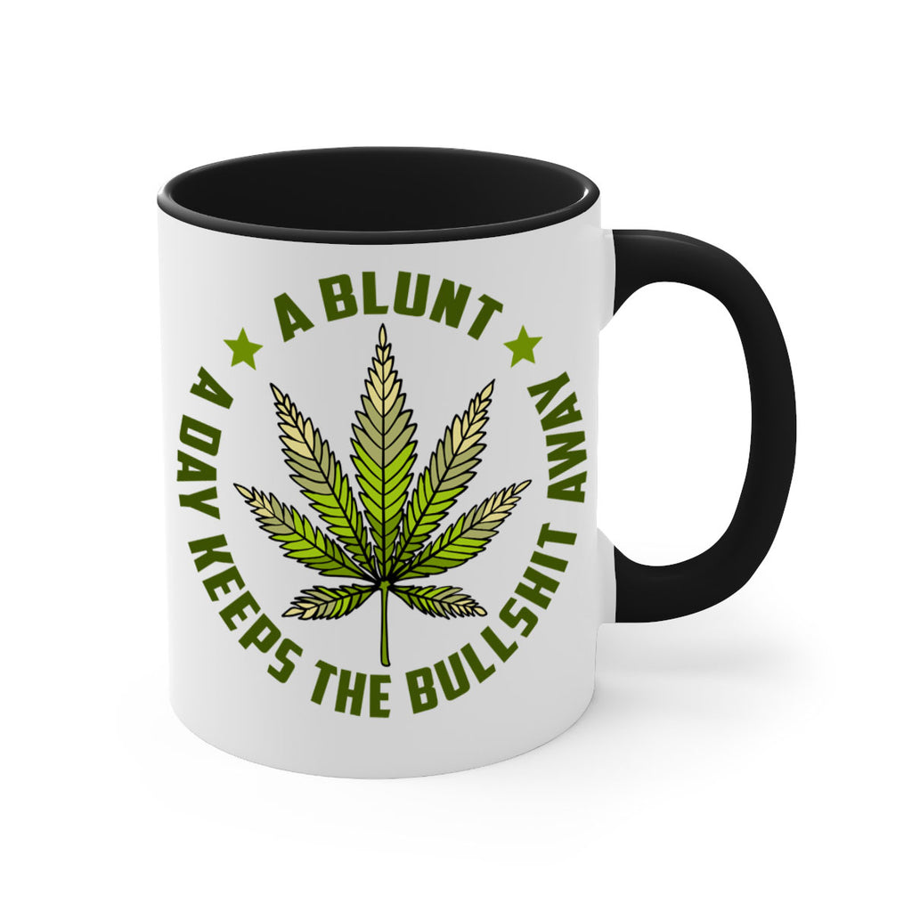 a blut a day keeps the BS away 5#- marijuana-Mug / Coffee Cup