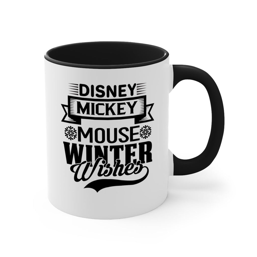 disney mickey mouse winter wishes 93#- winter-Mug / Coffee Cup