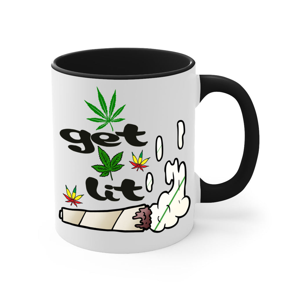 get lit 91#- marijuana-Mug / Coffee Cup