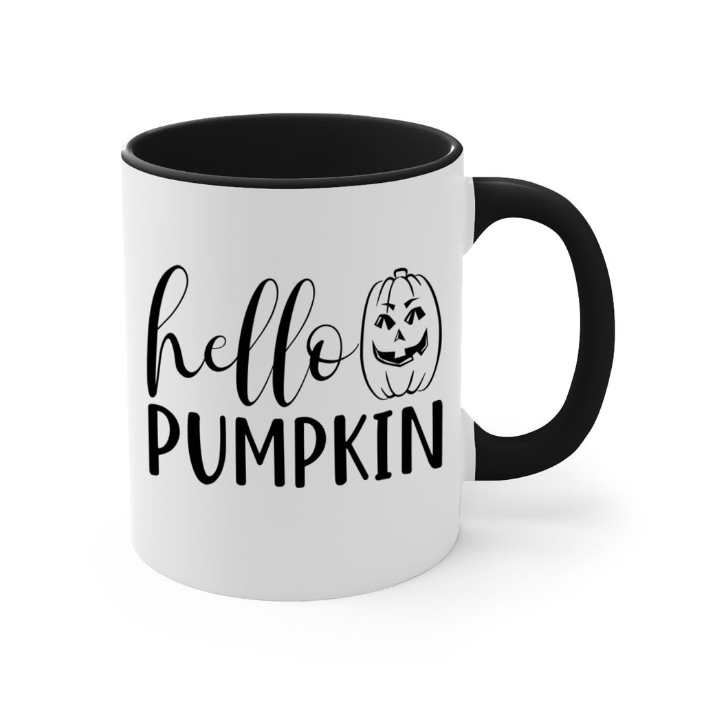 hello pumpkin 287#- fall-Mug / Coffee Cup