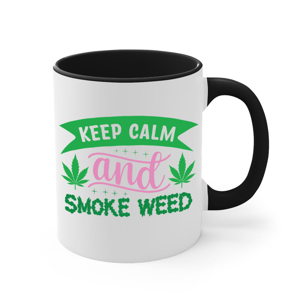 keep calm and smoke weed 170#- marijuana-Mug / Coffee Cup