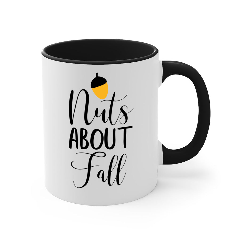 nuts about fall 445#- fall-Mug / Coffee Cup