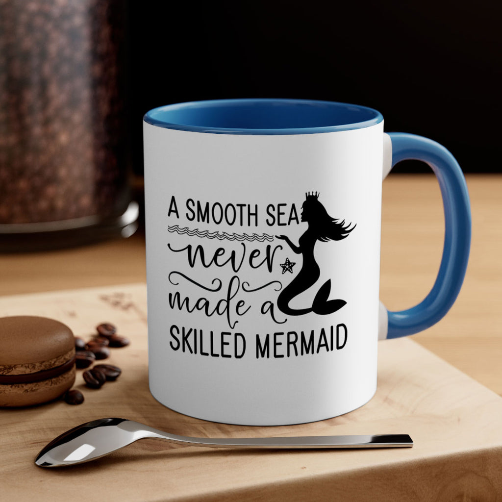 A smooth sea never made 12#- mermaid-Mug / Coffee Cup