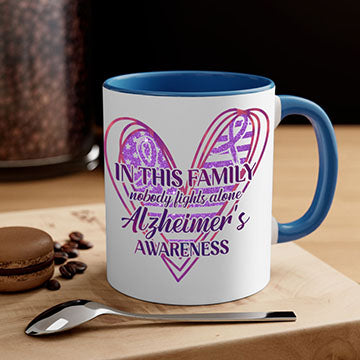 AlzheimerS Awareness American Flag 11#- alzheimers-Mug / Coffee Cup