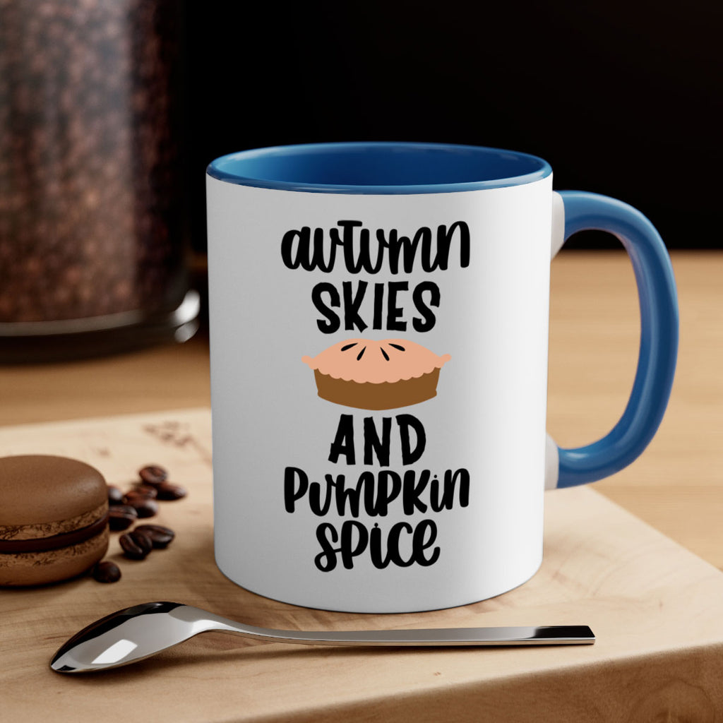 Autumn Skies And Pumpkin Spice 477#- fall-Mug / Coffee Cup
