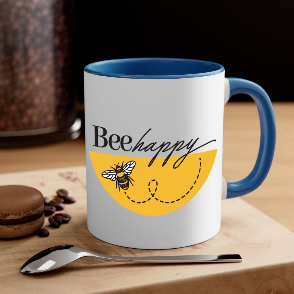 Bee Happy30#- spring-Mug / Coffee Cup