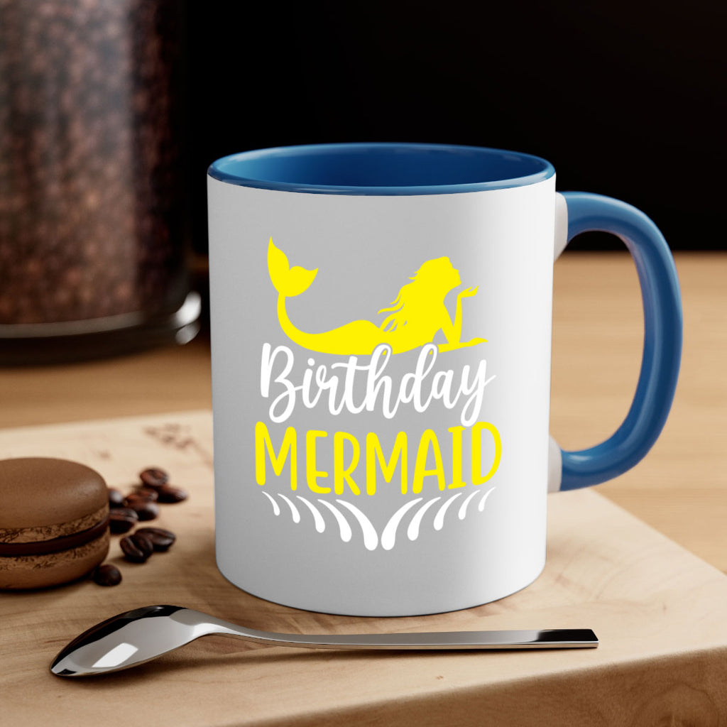 Birthday Mermaid 68#- mermaid-Mug / Coffee Cup