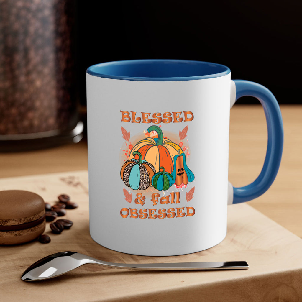 Blessed Fall Obsessed 49#- fall-Mug / Coffee Cup