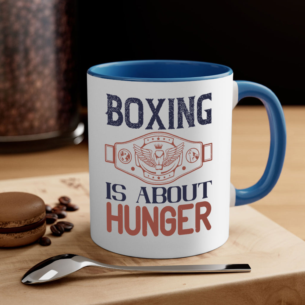 Boxing is about hunger 1669#- boxing-Mug / Coffee Cup