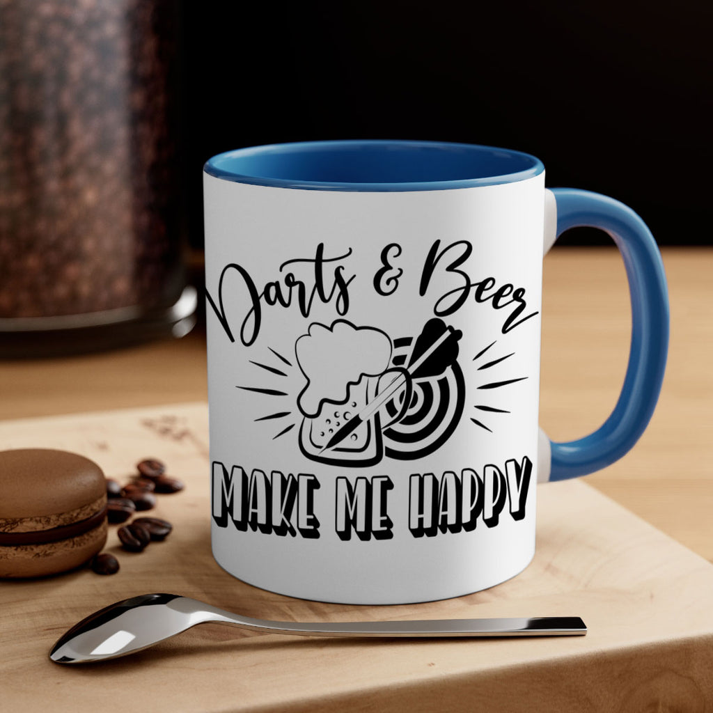 Darts Beer Make me happy 1343#- darts-Mug / Coffee Cup