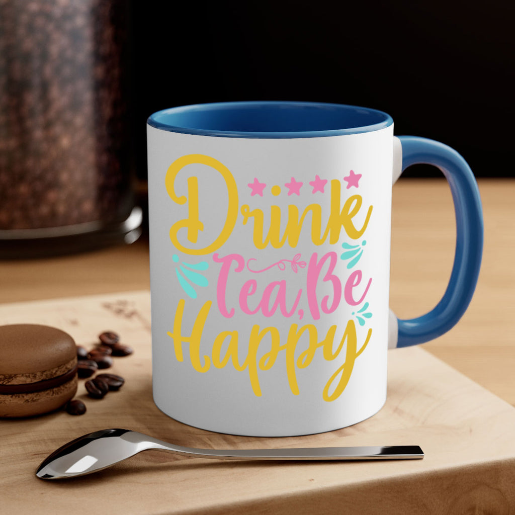 Drink tea be happy Style 67#- Summer-Mug / Coffee Cup
