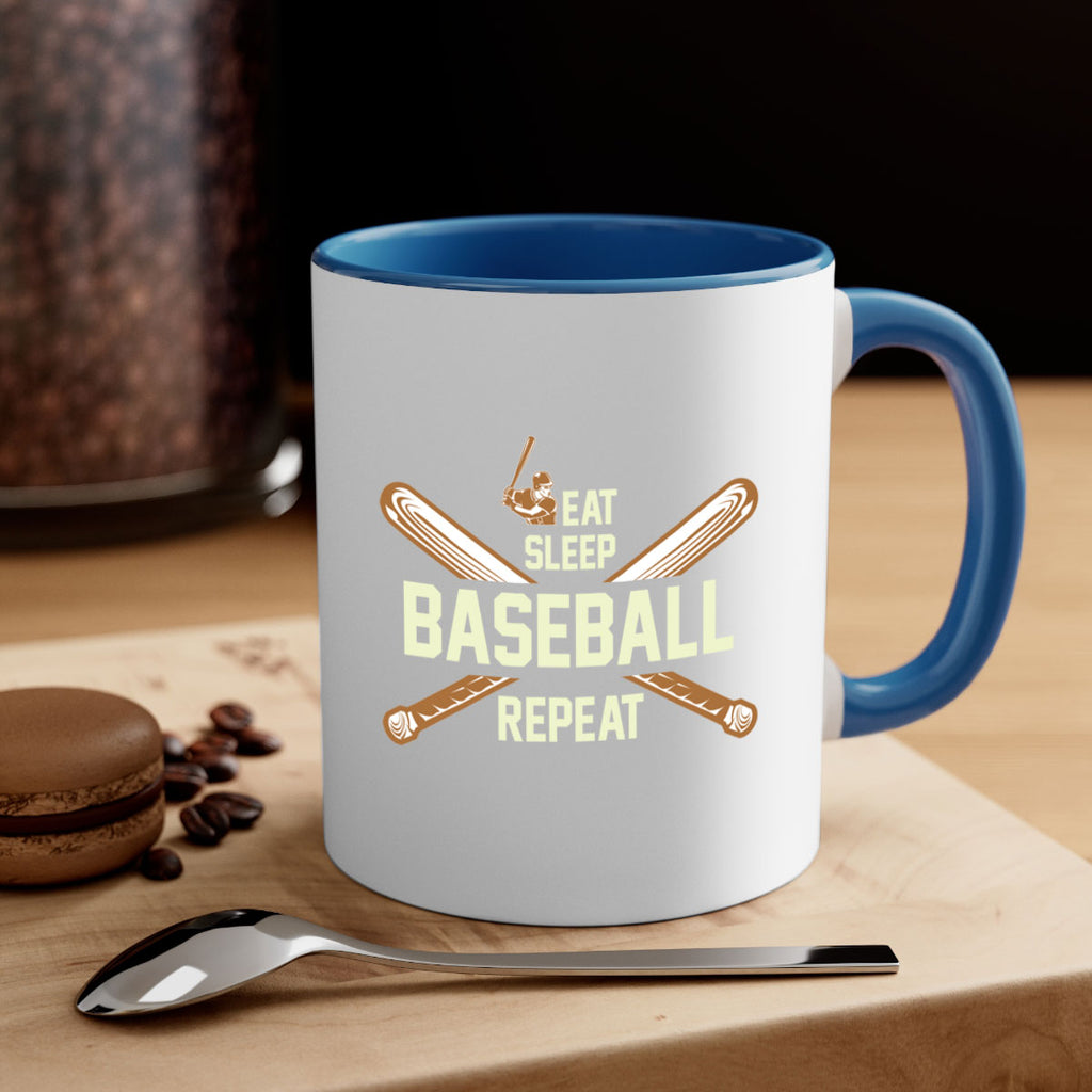 Eat 1285#- baseball-Mug / Coffee Cup
