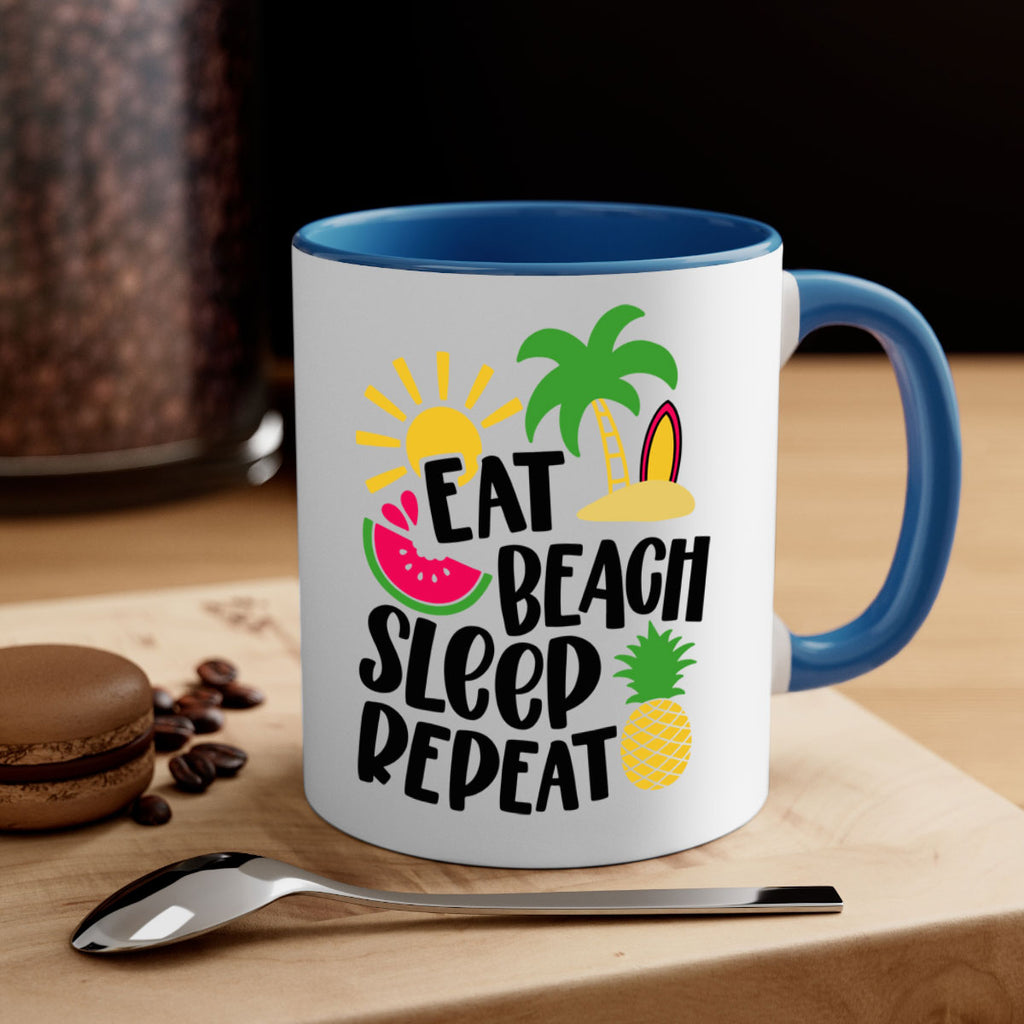 Eat Beach Sleep Repeat Style 47#- Summer-Mug / Coffee Cup