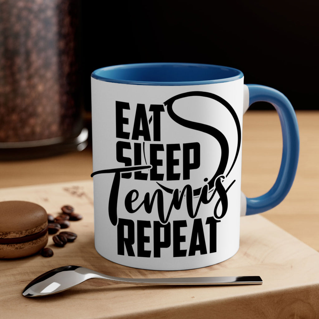 Eat Sleep Tennis Repeat 1292#- tennis-Mug / Coffee Cup