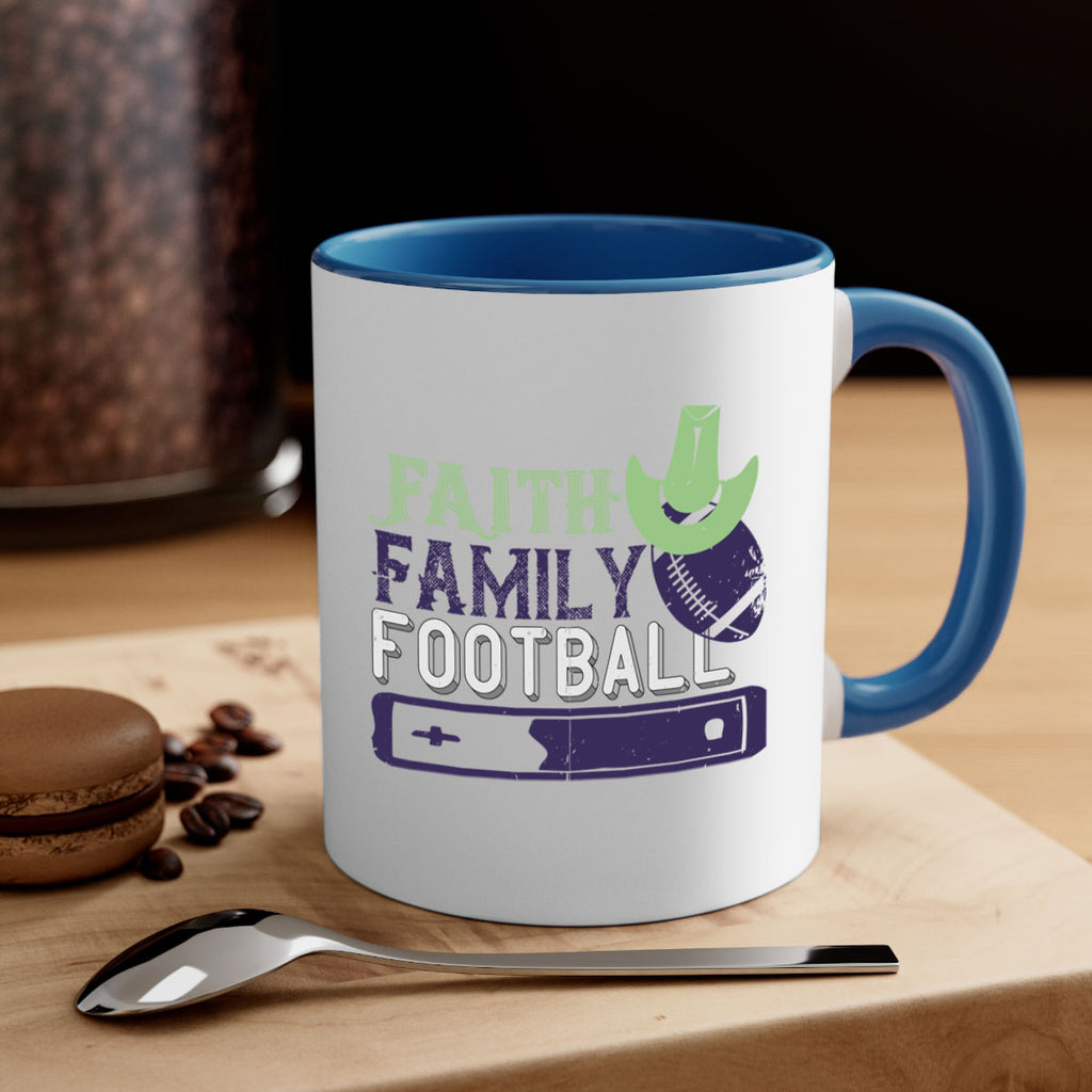 Faith family football 1258#- football-Mug / Coffee Cup