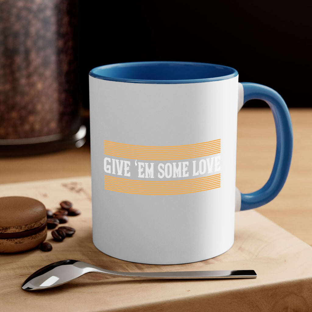 Give ‘em some love 2258#- badminton-Mug / Coffee Cup