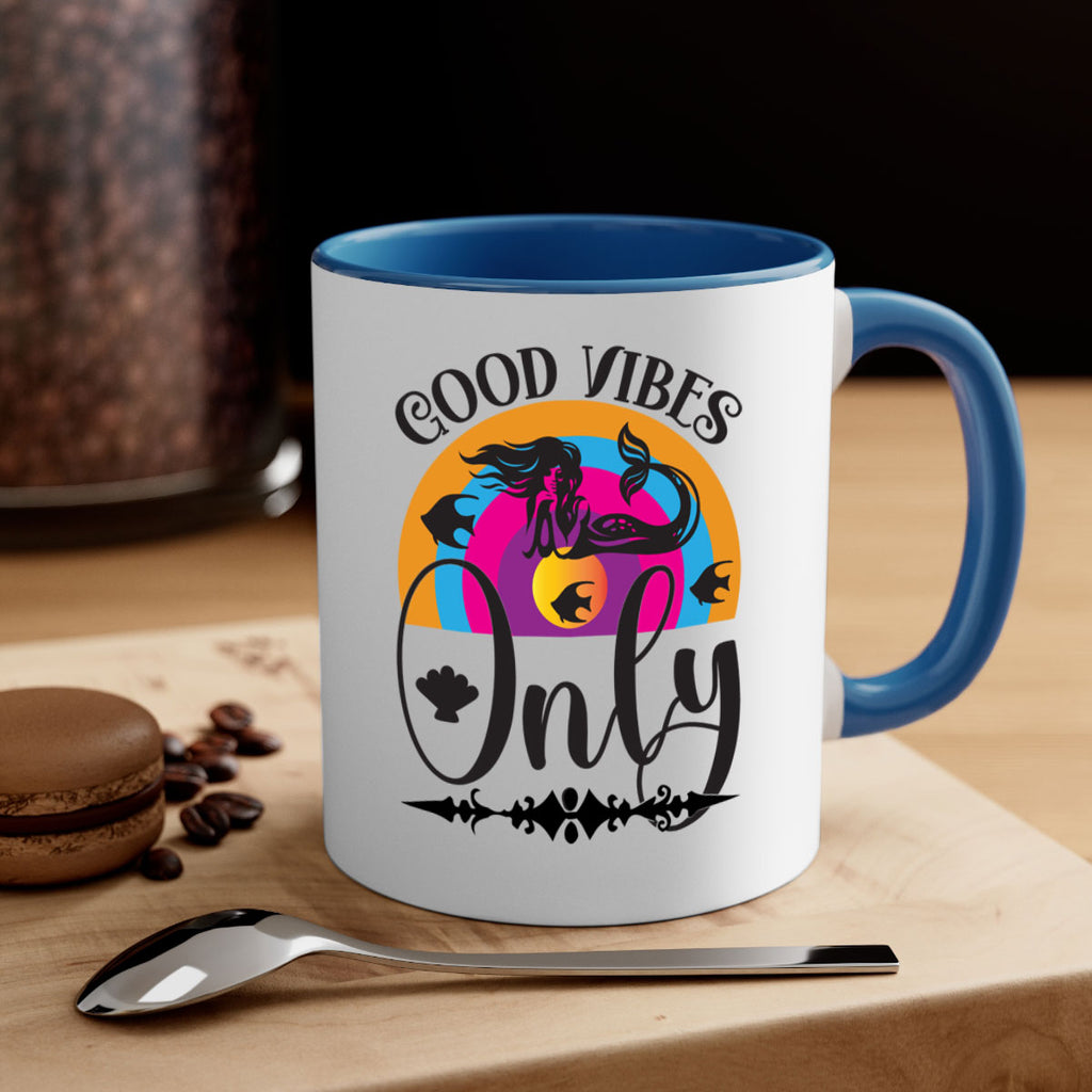 Good vibes only 199#- mermaid-Mug / Coffee Cup