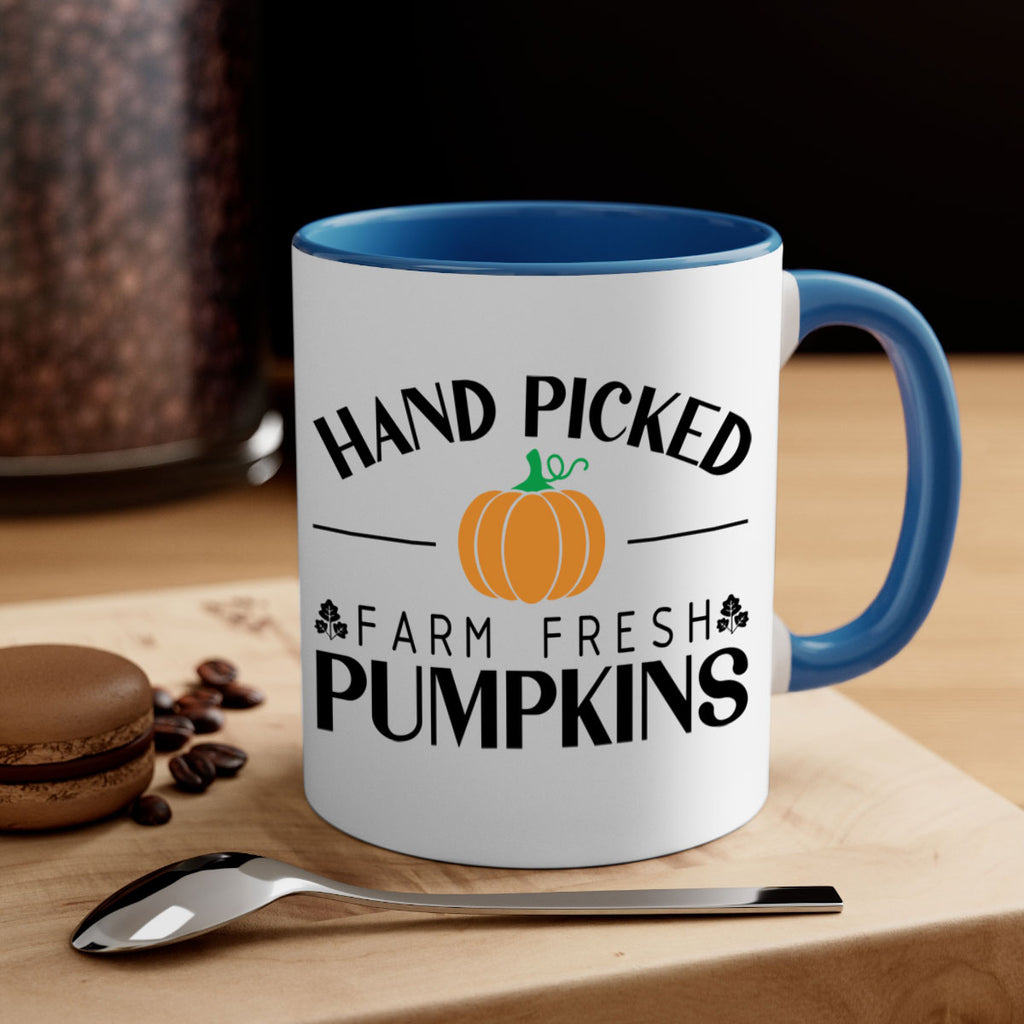 Hand Picked Farm Fresh Pumpkins 215#- fall-Mug / Coffee Cup