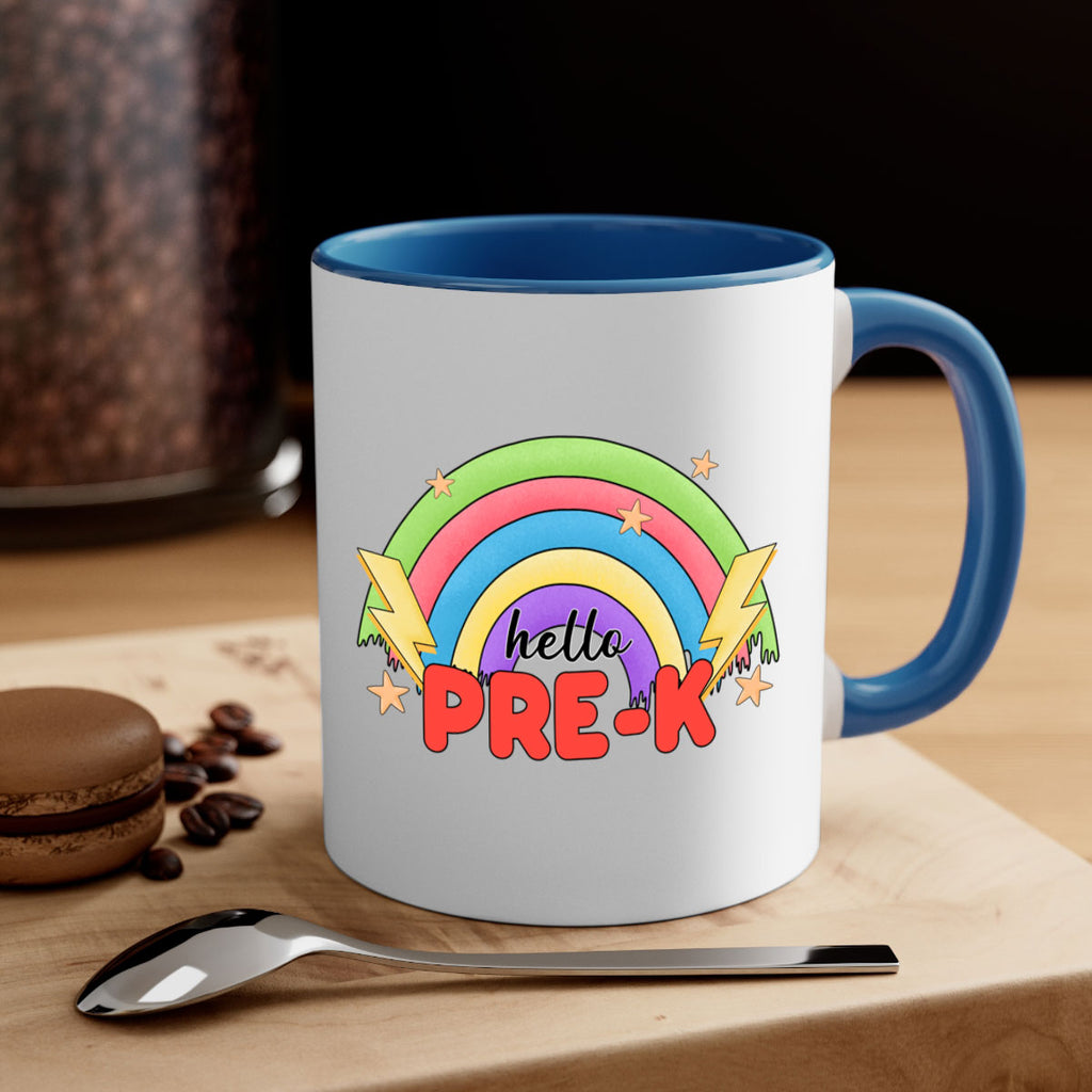 Hello PreK Rainbow 6#- preK-Mug / Coffee Cup