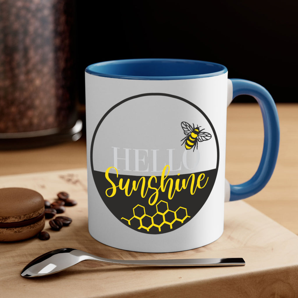 Hello Sunshine and bee216#- spring-Mug / Coffee Cup