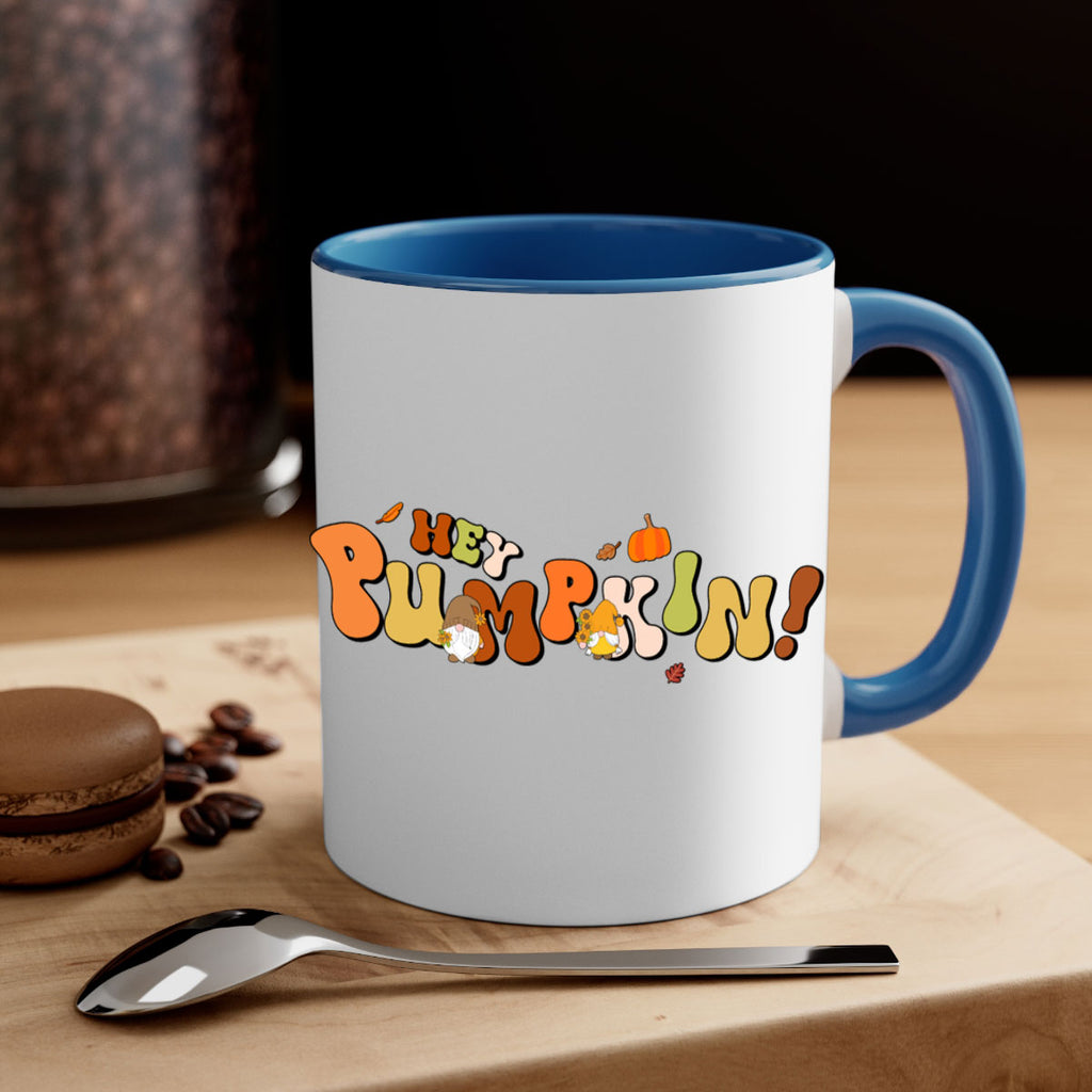 HeyPumpkinFallGnome 313#- fall-Mug / Coffee Cup