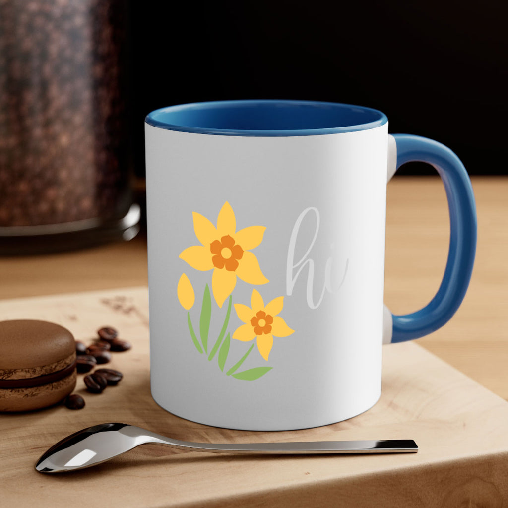 Hi daffodil flower236#- spring-Mug / Coffee Cup
