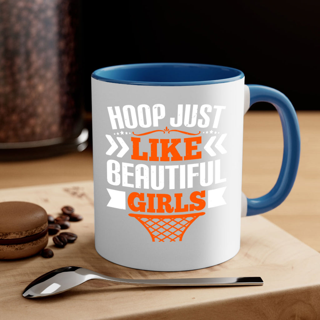 Hoop just like beautiful girls 1179#- basketball-Mug / Coffee Cup