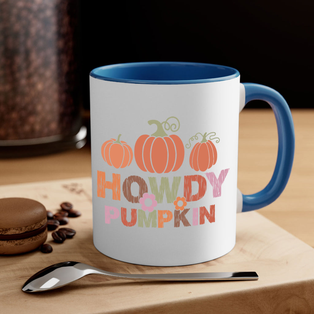 Howdy Pumpkin 321#- fall-Mug / Coffee Cup