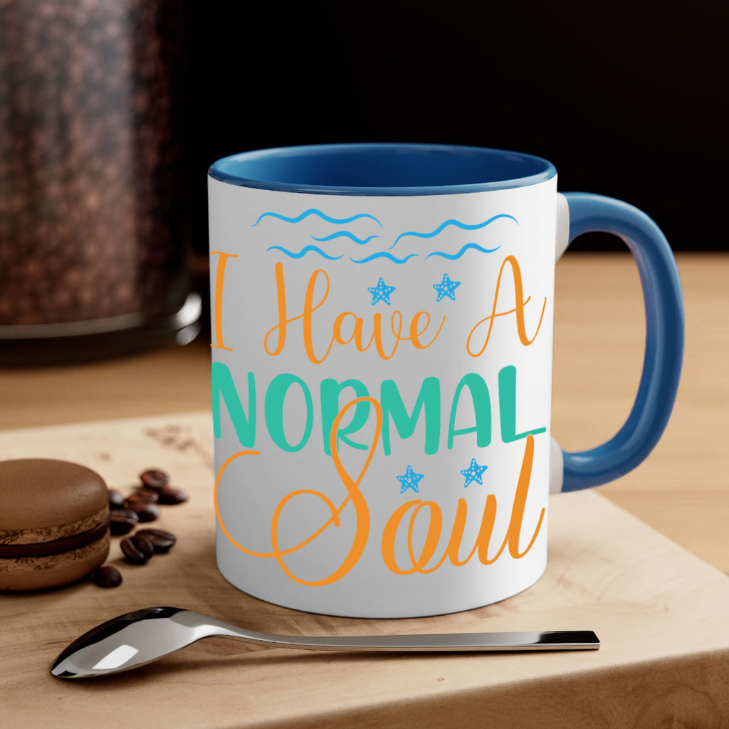 I Have a Normal Soul 229#- mermaid-Mug / Coffee Cup