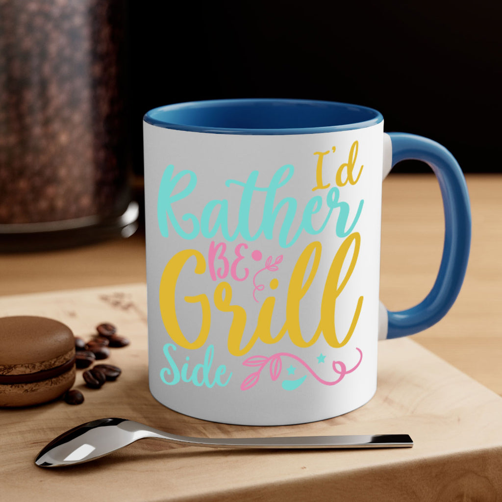 ID RATHER BE GRILL SIDE Style 62#- Summer-Mug / Coffee Cup