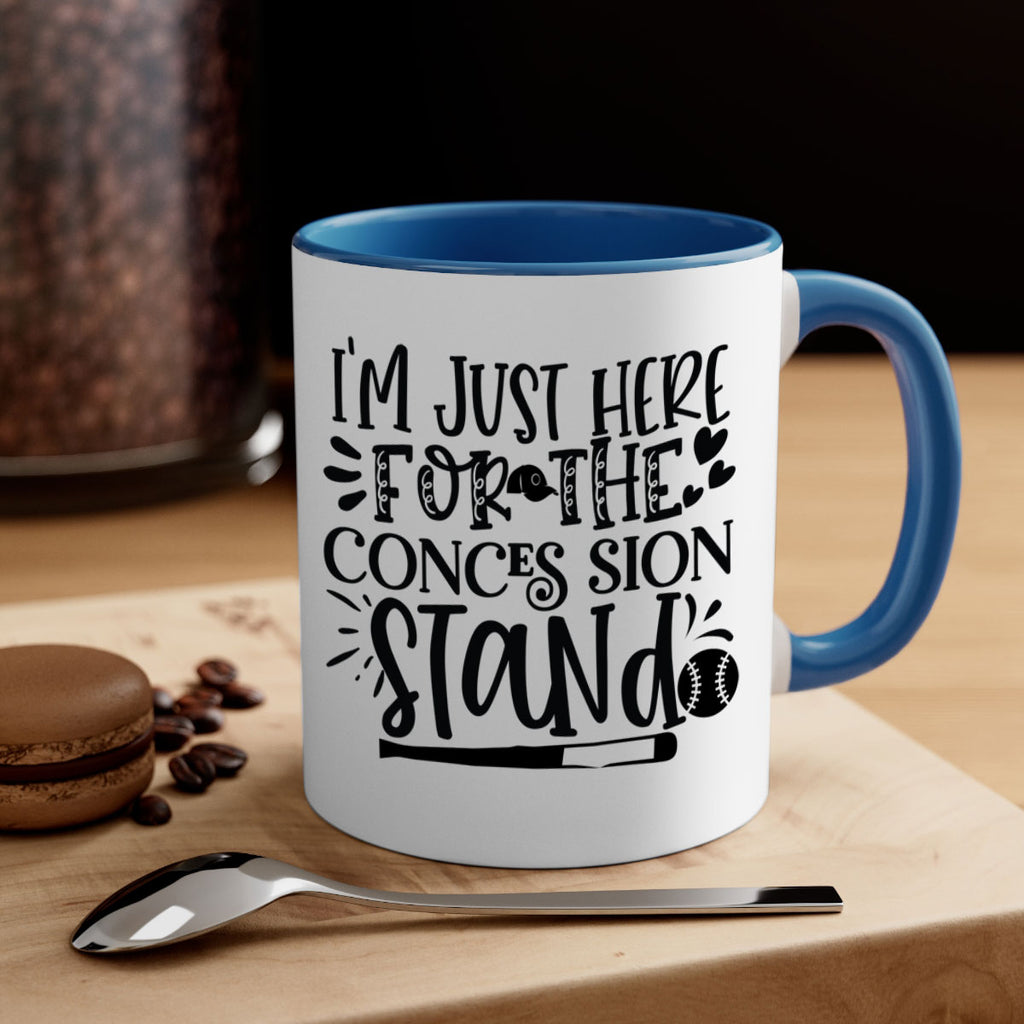Im Just Here For the Conces sion stand 2072#- baseball-Mug / Coffee Cup