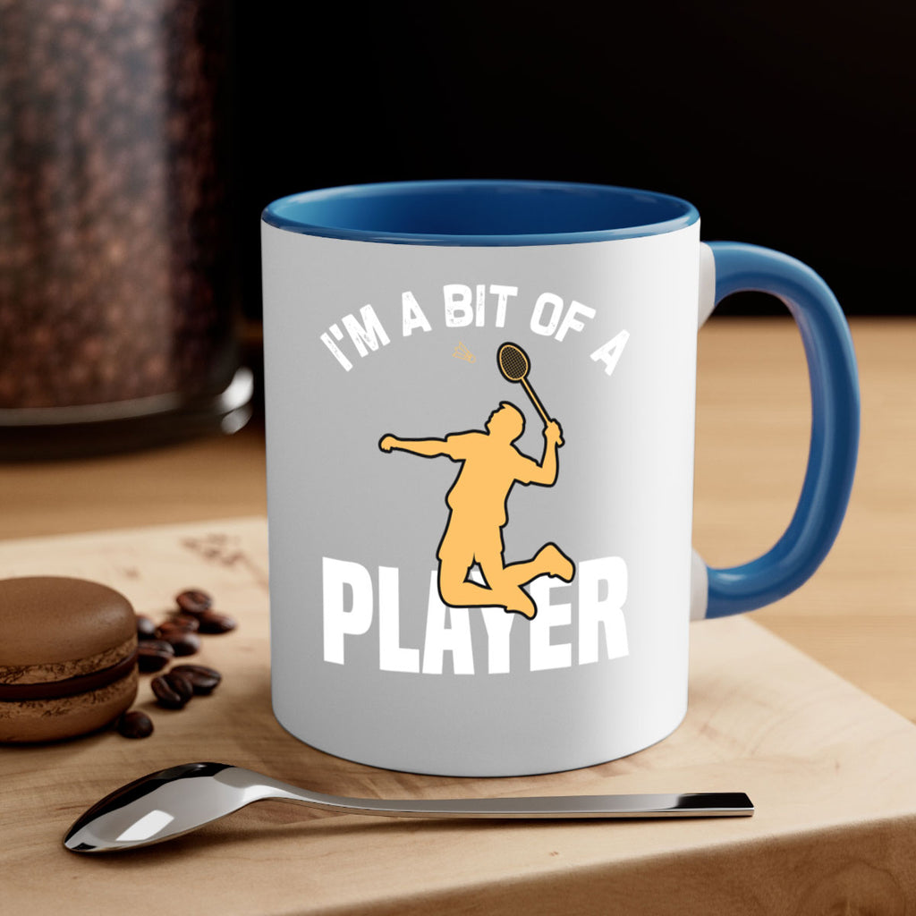 Im a bit 1071#- badminton-Mug / Coffee Cup