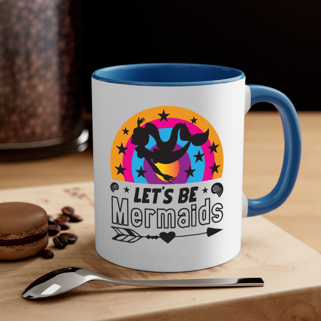 Lets be mermaids 300#- mermaid-Mug / Coffee Cup