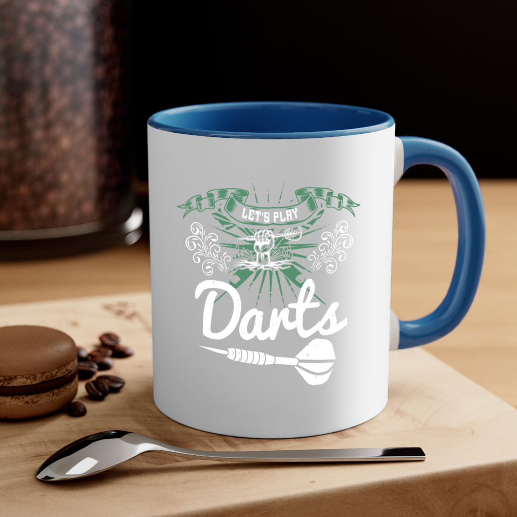 Lets play darts 1966#- darts-Mug / Coffee Cup